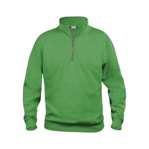 Clique Unisex Adult Basic Half Zip Sweatshirt / Apple Green